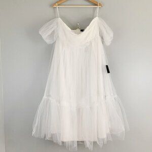 Lulu's White Wedding Dress
